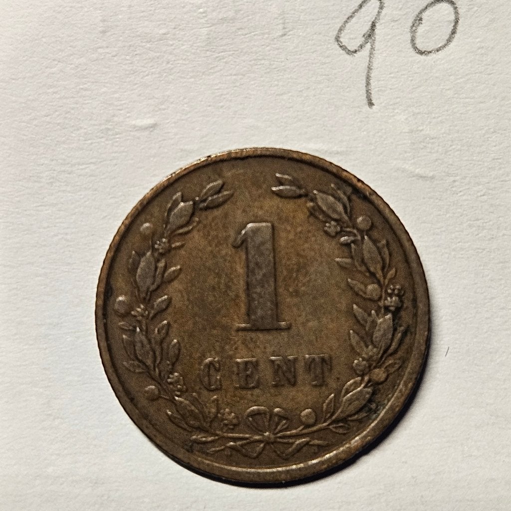 1 Cent koper 1901 1916 1918 1918 1925 1929 1937, Postzegels en Munten, Munten | Nederland, Ophalen of Verzenden, Koningin Wilhelmina