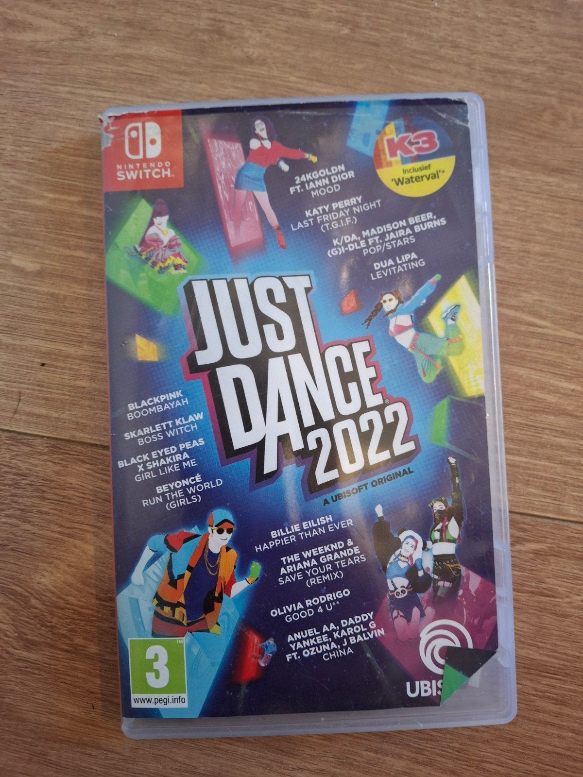 Just Dance 2022 Nintendo Switch - Inclusief 'Waterval', Spelcomputers en Games, Ophalen of Verzenden, Gebruikt