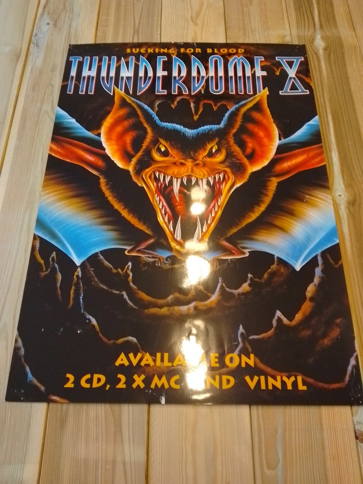 Thunderdome X poster hardcore gabber ID&T, Ophalen of Verzenden, Nieuw