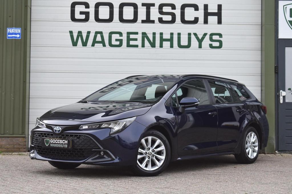 Toyota Corolla Touring Sports Hybrid 140 Active | Camera | C, 450 kg, 4 cilinders, Met garantie (alle), Blauw