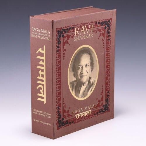 Ravi Shankar limited numbered Harrison book Raga Mala signed, Ophalen of Verzenden, Zo goed als nieuw, Artiest