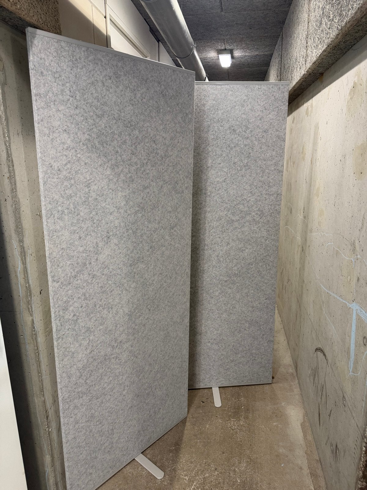 2x IKEA Scheidingswand / Room Divider - Grijs Sidorna, Ophalen, Zo goed als nieuw