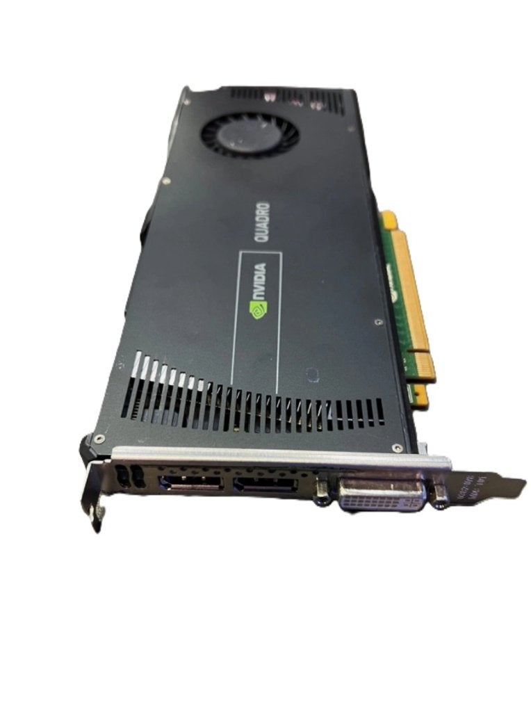NVIDIA Quadro 4000 Video Card PCIe 2GB 2*Display Port 1*DVI, PCI-Express 3, Gebruikt, DVI, Ophalen of Verzenden