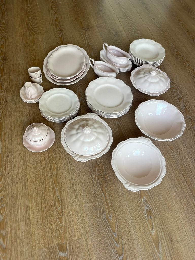 J&G Meakin Rosa Sol servies – lichtroze, Antiek en Kunst, Ophalen
