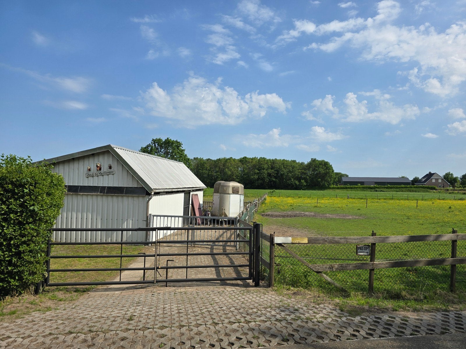 Paardenstal met 3 boxen, paddock + weide te huur in Sprundel, Dieren en Toebehoren, Stalling en Weidegang, Weidegang, 2 of 3 paarden of pony's