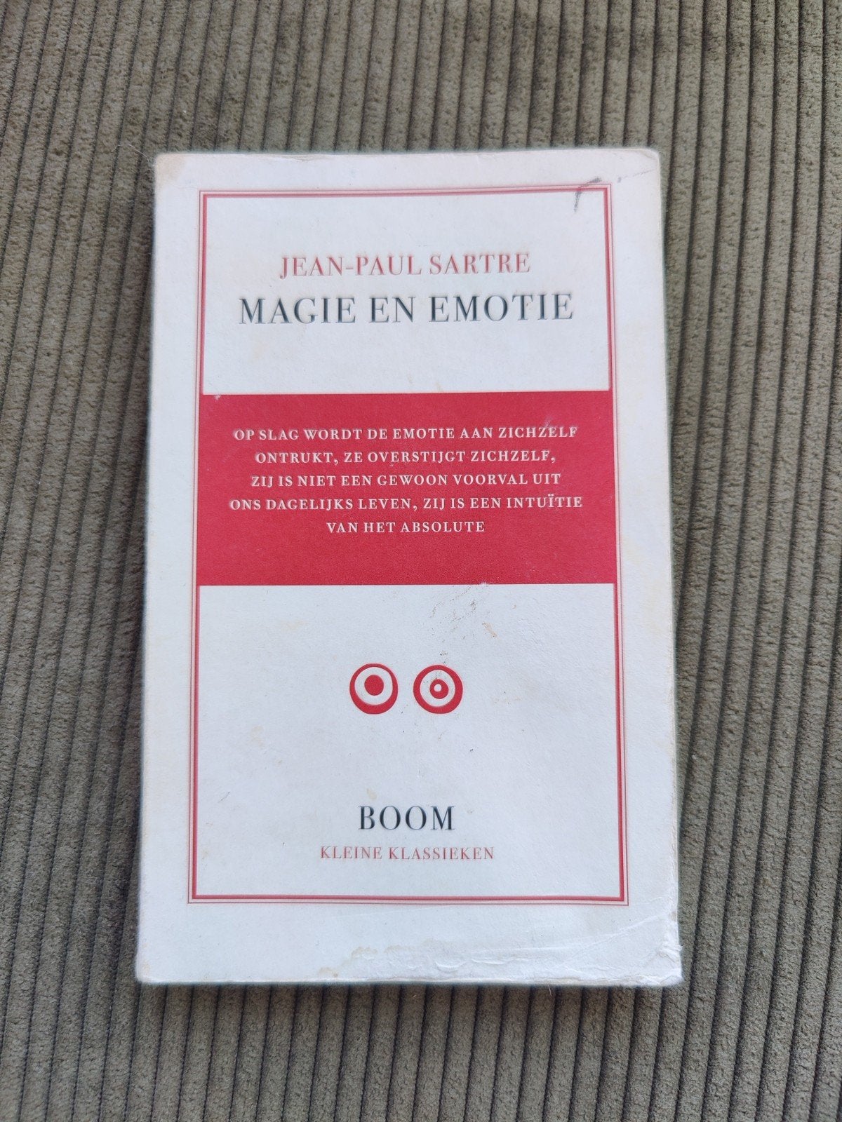 Magie en Emotie - Jean-Paul Sartre, Ophalen of Verzenden, Zo goed als nieuw, Jean-Paul Sartre, Nederland