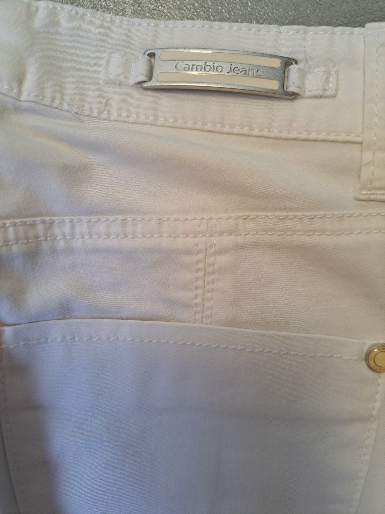 CAMBIO JEANS KLEUR WIT, Ophalen, Cambio, Wit, Zo goed als nieuw