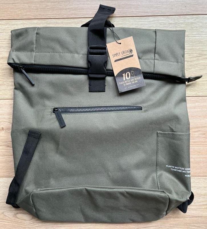 Norländer Simply Green Roll Rugzak - NIEUW, 25 tot 40 cm, Nieuw, Ophalen of Verzenden, Overige merken