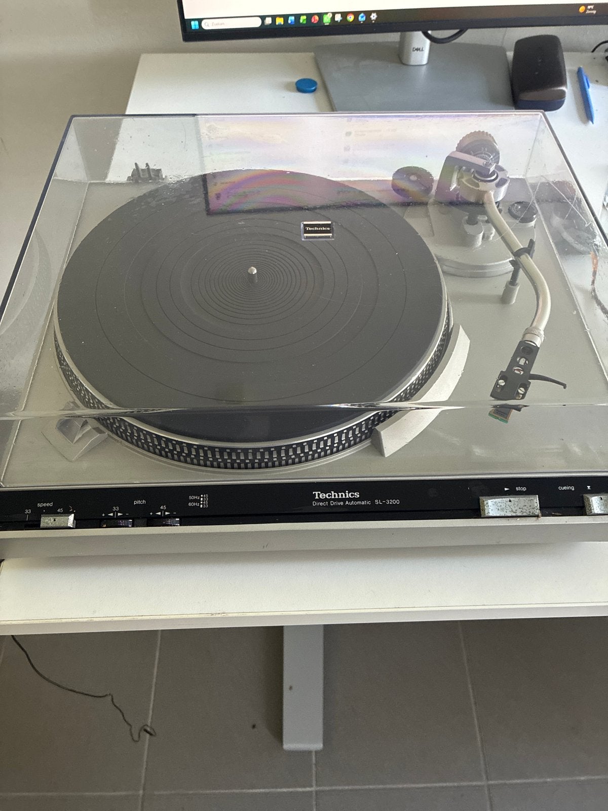 Technics SL-3200 Direct Drive Automatische Platenspeler, Ophalen, Gebruikt, Automatisch, Platenspeler