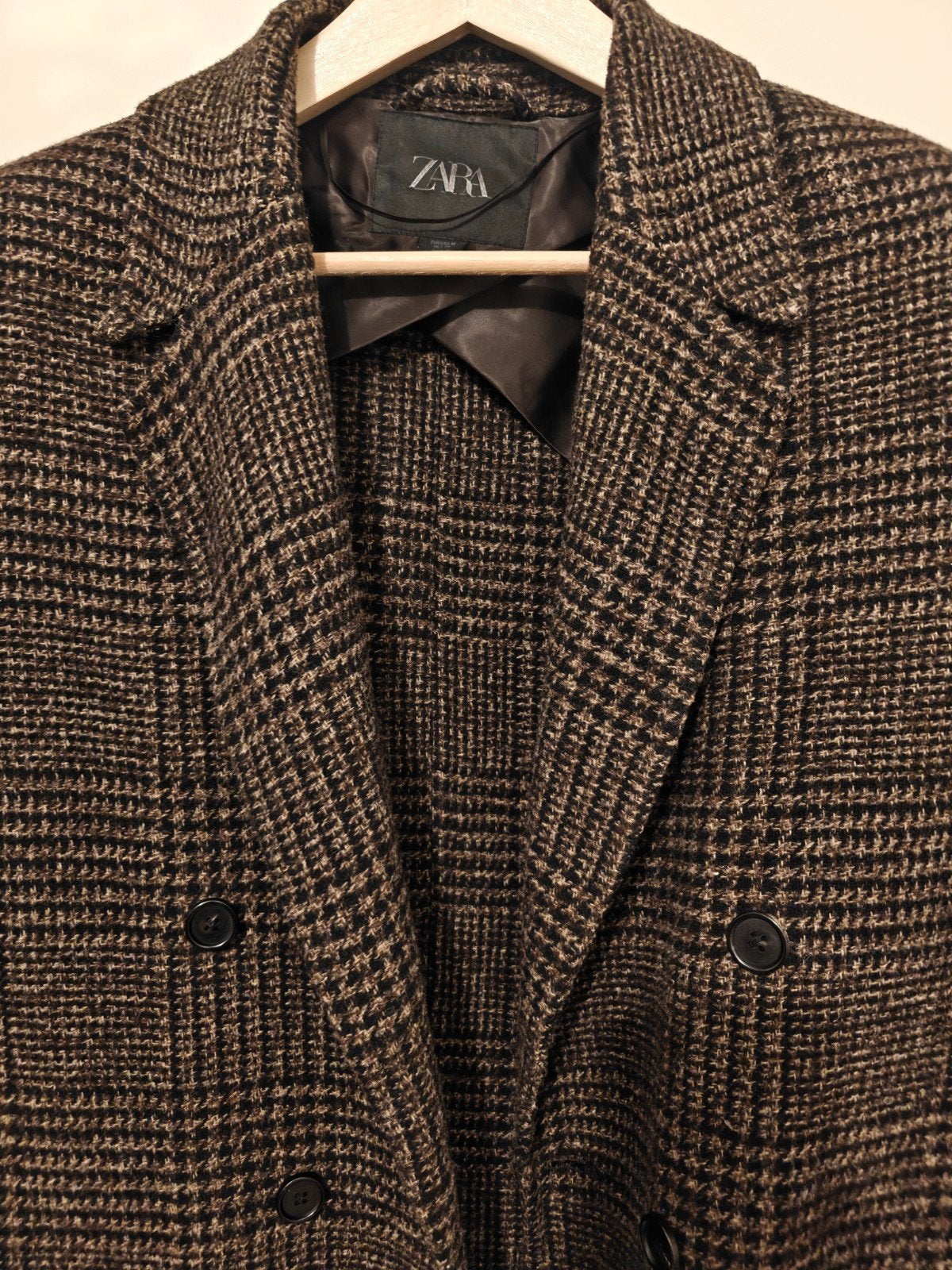 mooie Zara long coat maat M, Ophalen of Verzenden, Zo goed als nieuw