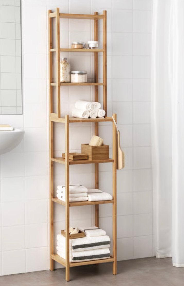 IKEA RÅGRUND Stellingkast Bamboe - Zo goed als nieuw, Ophalen of Verzenden, Zo goed als nieuw