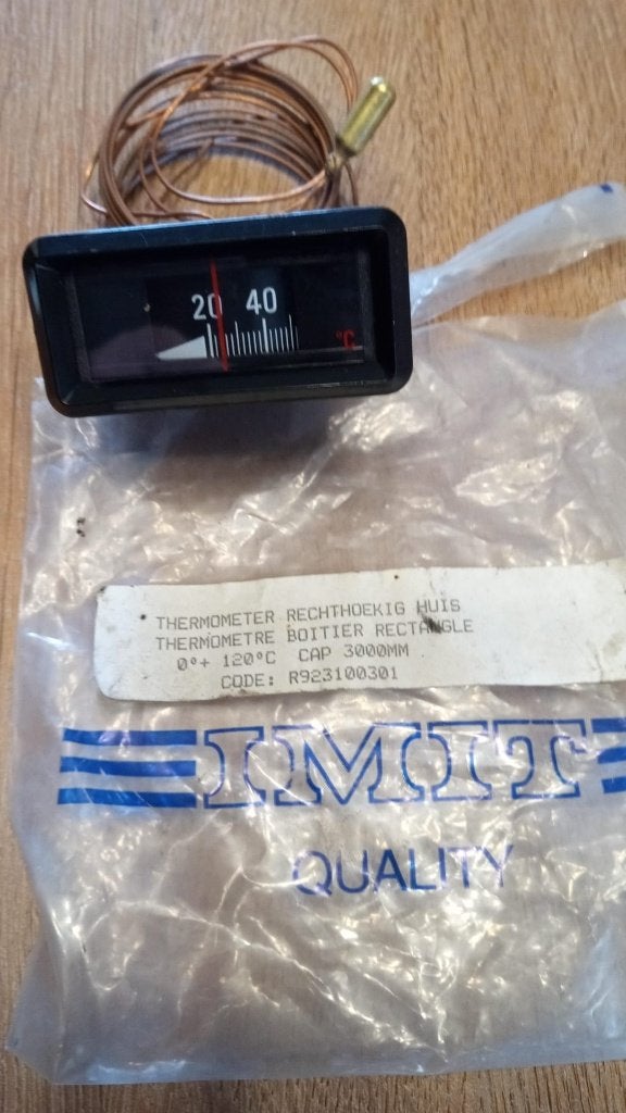 Thermometer rechthoekig, Ophalen of Verzenden