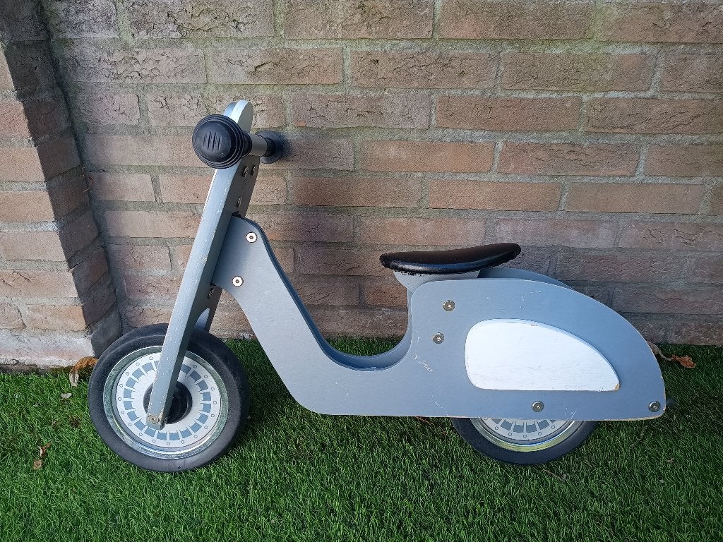 Bandits&Angels loopfiets, Kinderen en Baby's, Speelgoed | Houten speelgoed, Ophalen, Gebruikt, Rij- of Hobbelspeelgoed