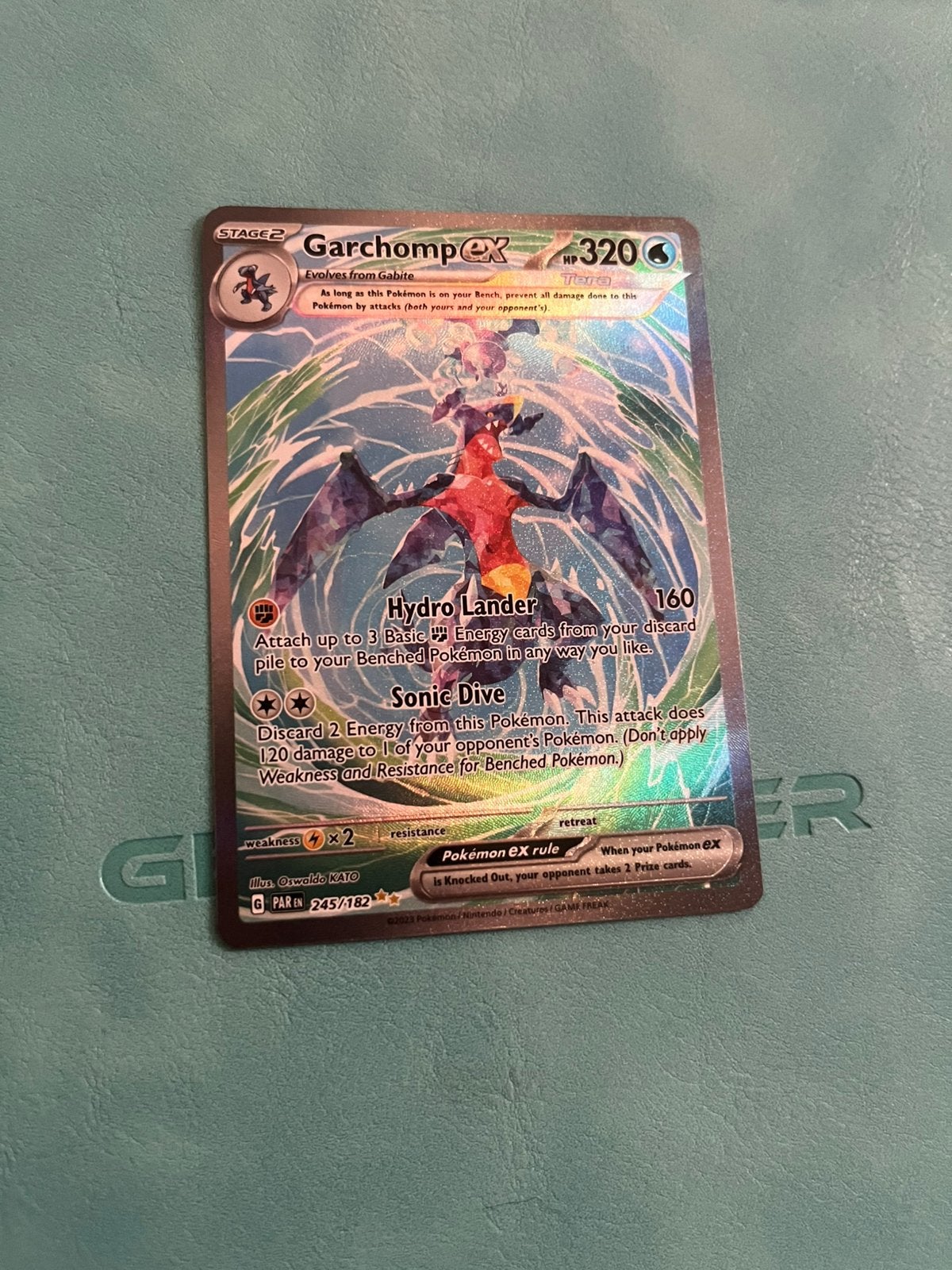 Garchomp EX #245, Ophalen of Verzenden, Zo goed als nieuw