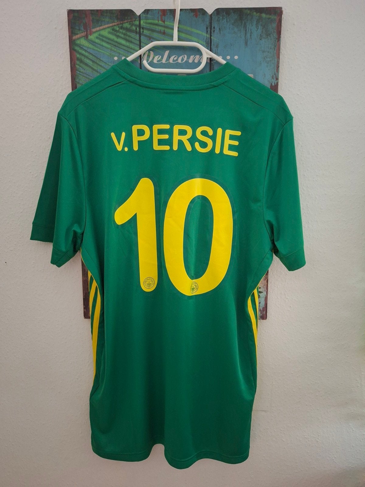 Voetbalshirt V. Persie #10 - Groen, Maat L, Ophalen, Nieuw, Shirt