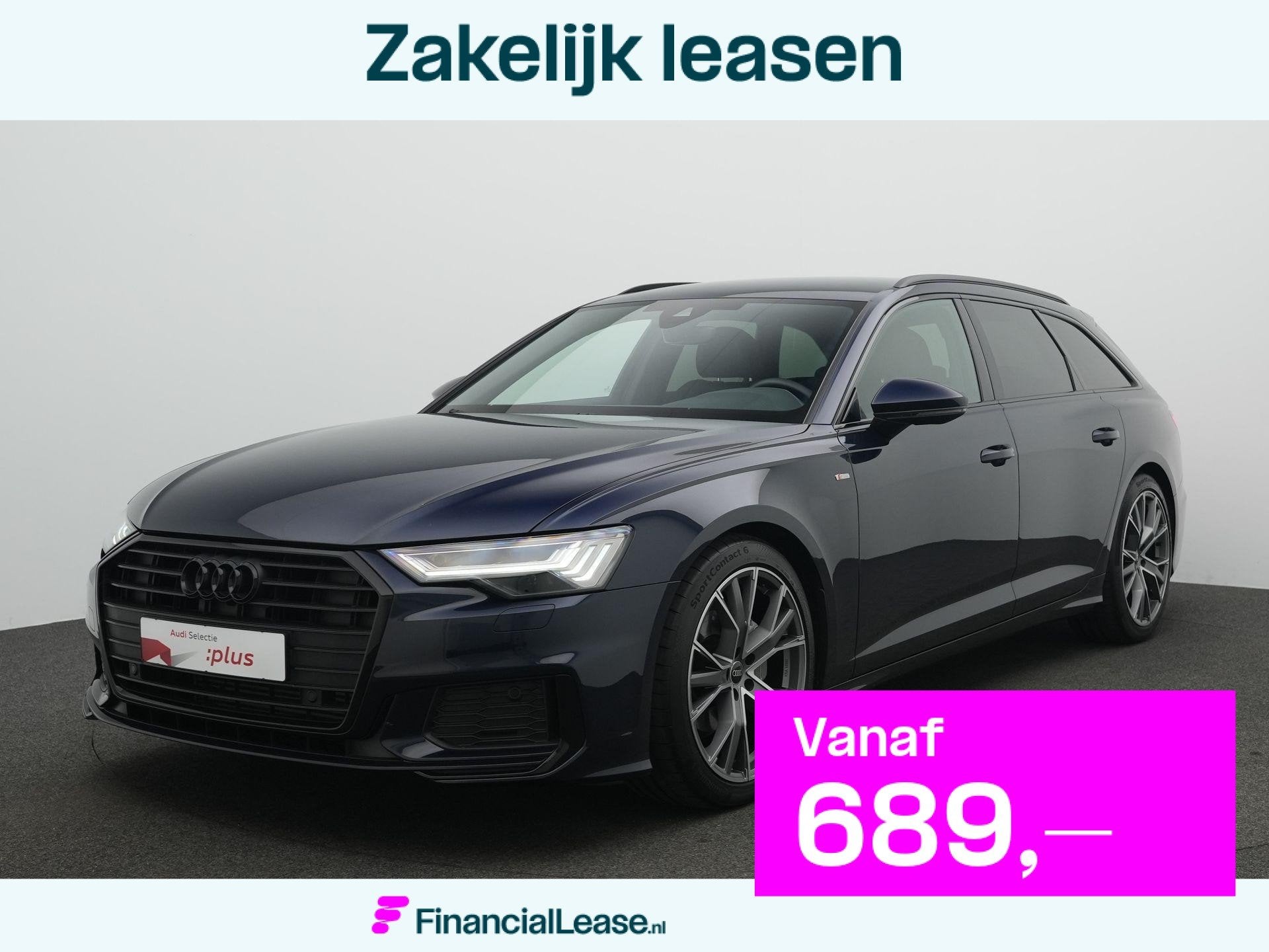 Audi A6 Avant 40 TFSI 204pk S tronic S Edition Competition |, Gebruikt, Blauw, Origineel Nederlands, 204 pk