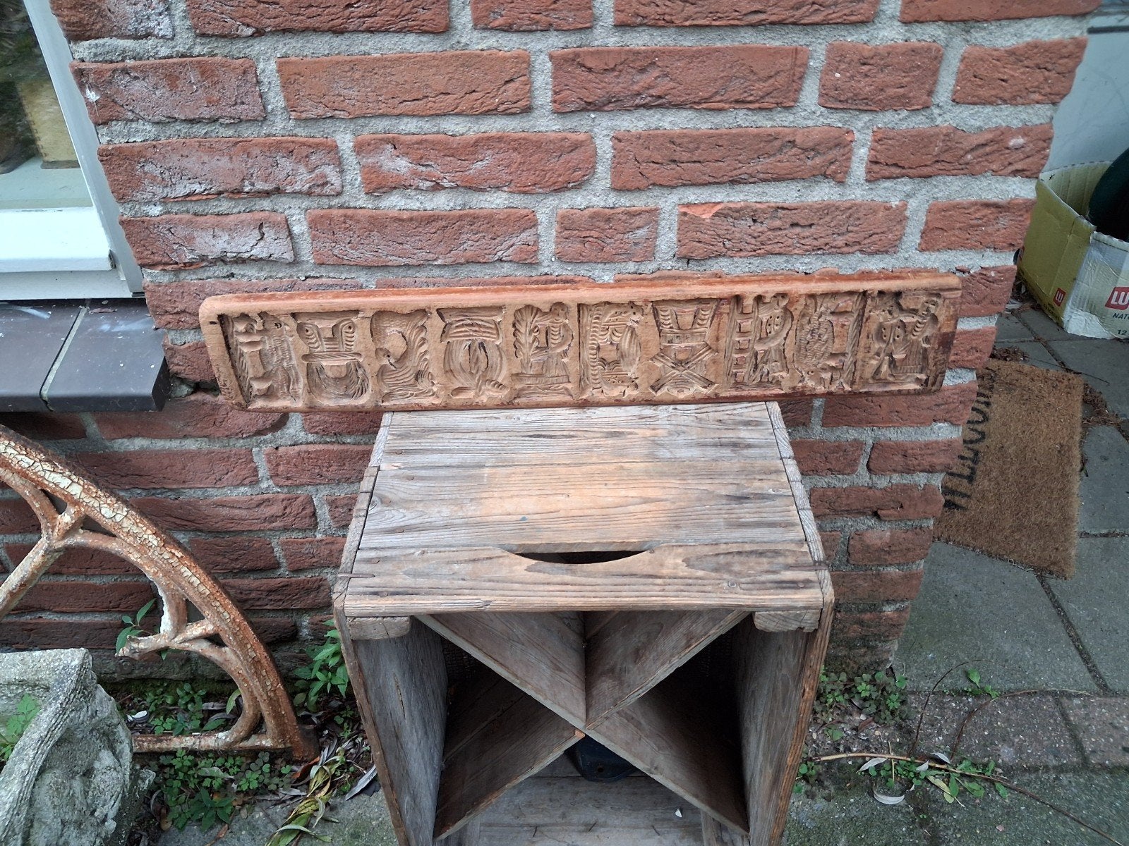 antieke speculaasplank koekplank k.h.wennink westendorp, Ophalen of Verzenden