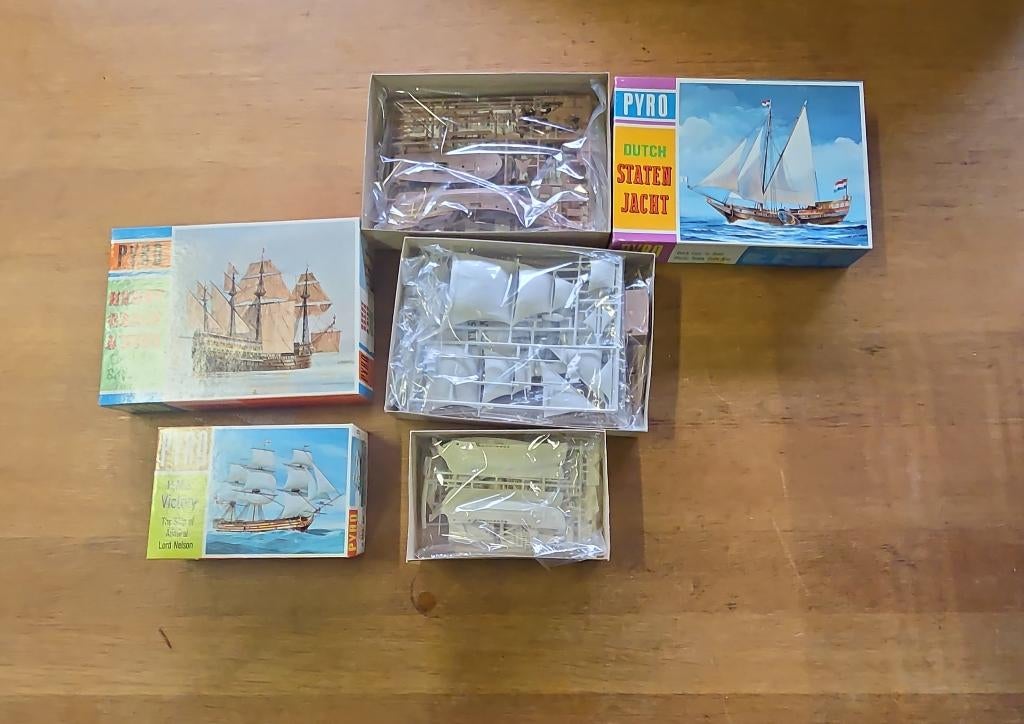 Oud Pyro model schip jaren 1960, Hobby en Vrije tijd, Modelbouw | Boten en Schepen, Overige merken, Ophalen of Verzenden, Zo goed als nieuw