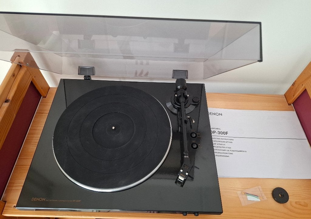 Denon DP-300F, Automatisch, Zo goed als nieuw, Platenspeler, Ophalen