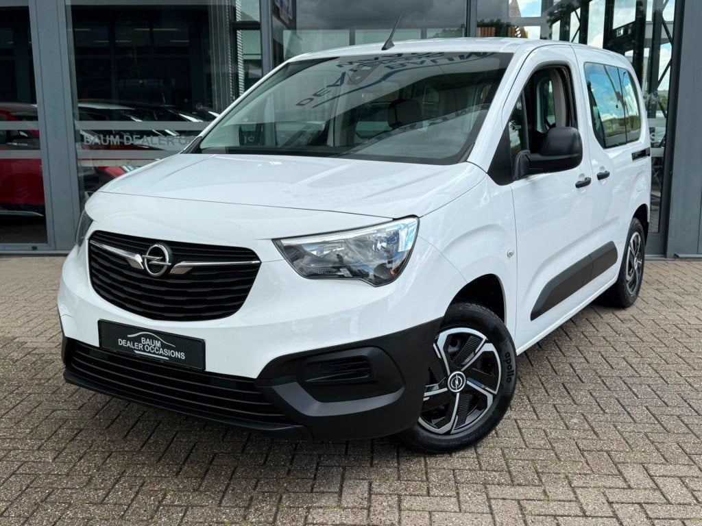 Opel COMBO 1.2 TOUR AIRCO 5PERS CRUISECONTROL 2xSCHUIFDEUR., Auto's, Opel, Gebruikt, Overige modellen, Wit, Bedrijf