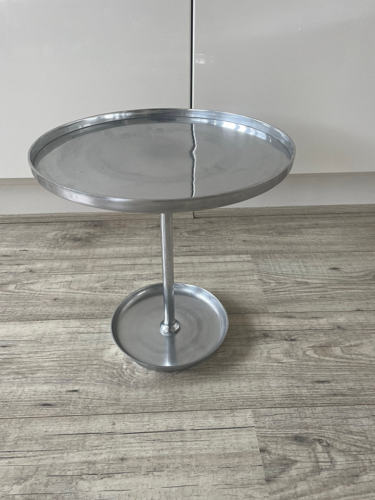 Riviera Maison zilverkleurige cake stand, Ophalen of Verzenden, Zo goed als nieuw