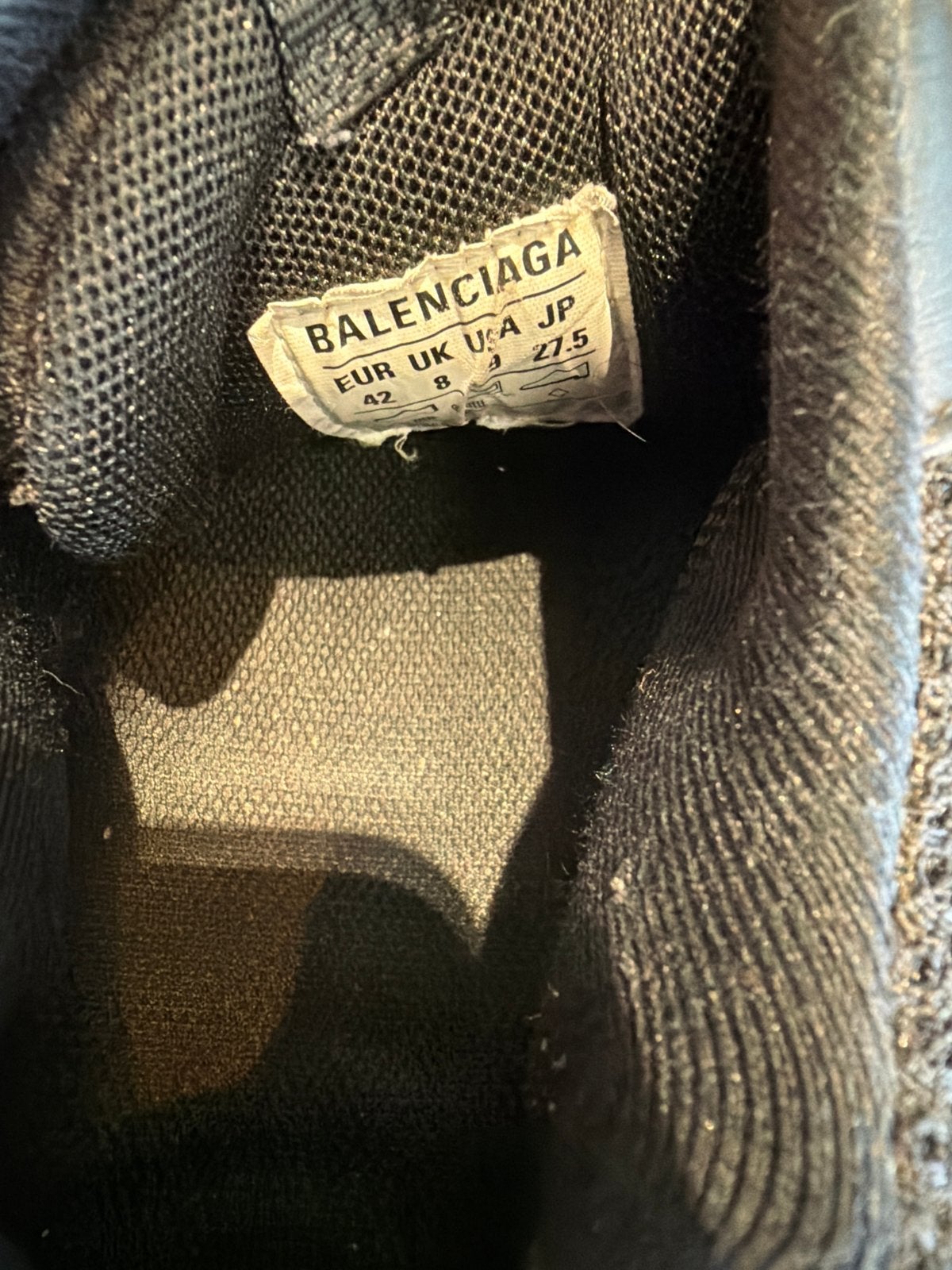 Balenciaga Track Sneakers Zwart Maat 42, Bg, Bg, Zwart, Ophalen of Verzenden