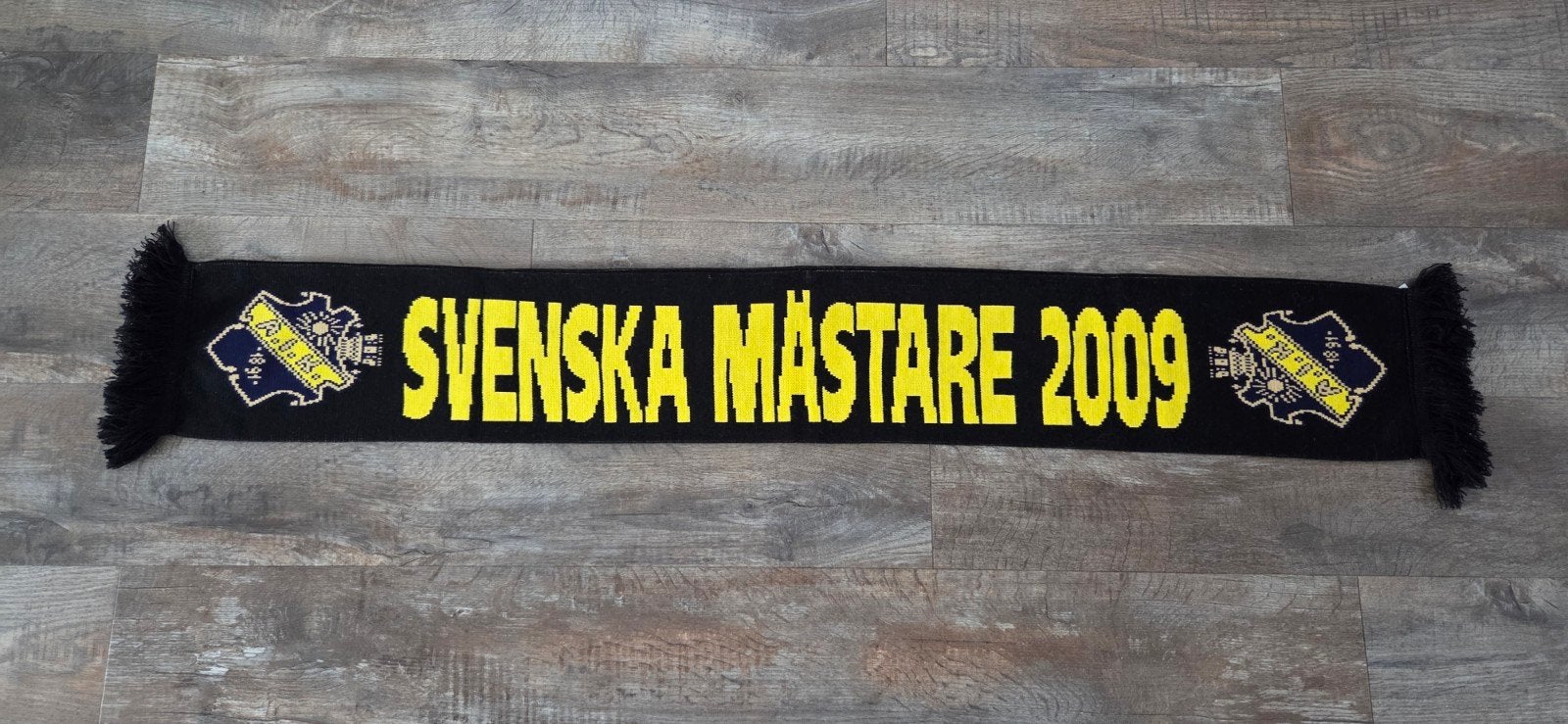 Sjaal AIK Solna, Ophalen of Verzenden, Zo goed als nieuw, Buitenlandse clubs, Vaantje of Sjaal