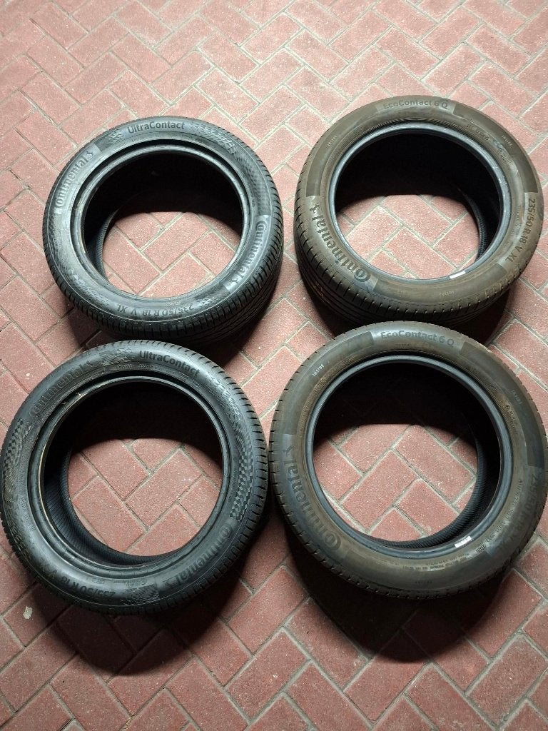 Autobanden Continental Ultra Contact/Eco Contact 235/50 R18, Ophalen, 18 inch, Gebruikt, 235 mm
