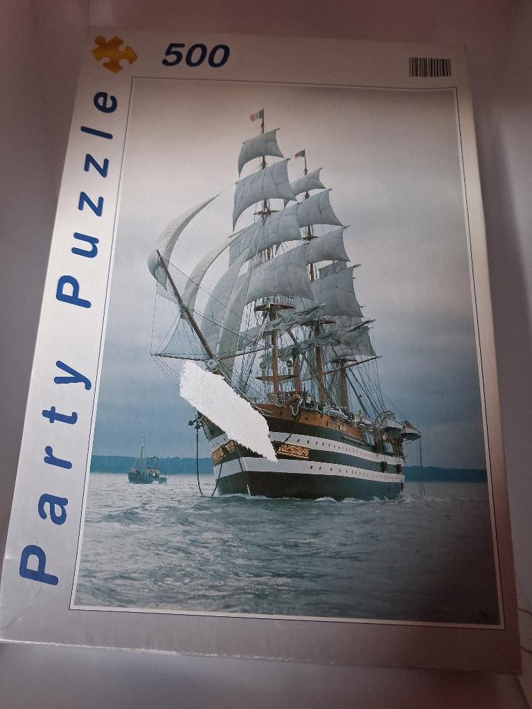 Party Puzzel Amerigo Vespuci, Ophalen of Verzenden, 500 t/m 1500 stukjes, Gebruikt, Legpuzzel