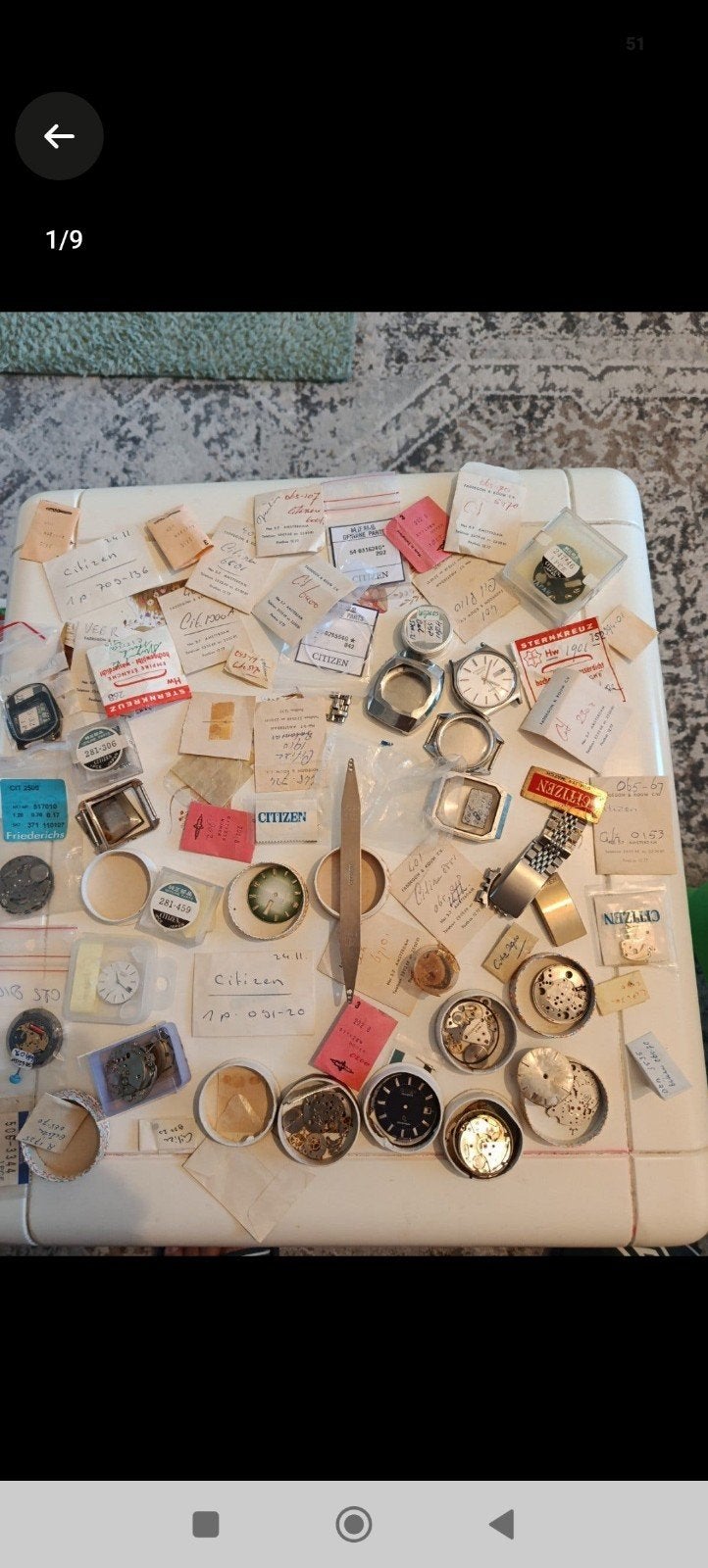 Citizen Horloge Onderdelen - Uurwerken en Wijzerplaten, Sieraden, Tassen en Uiterlijk, Ophalen of Verzenden, Citizen