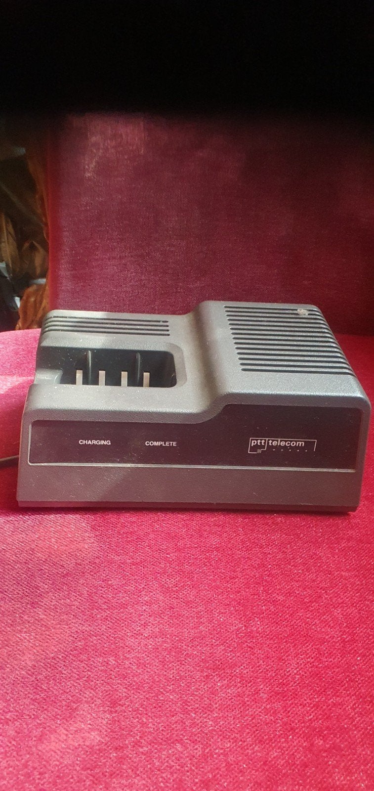 PTT Telecom Oplaadstation - Vintage Telefoonoplader, Telecommunicatie, Universeel, Gebruikt, Oplaadstation, Ophalen of Verzenden