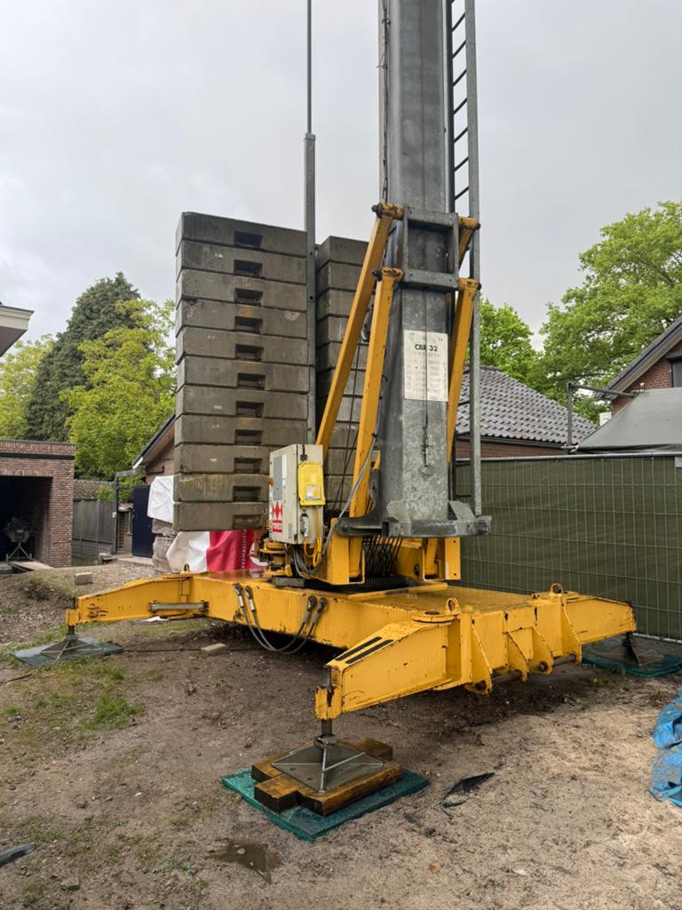 Bouwkraan comedil terex CBR-32    32 Meter Vlucht, Ophalen of Verzenden, Hijswerktuig