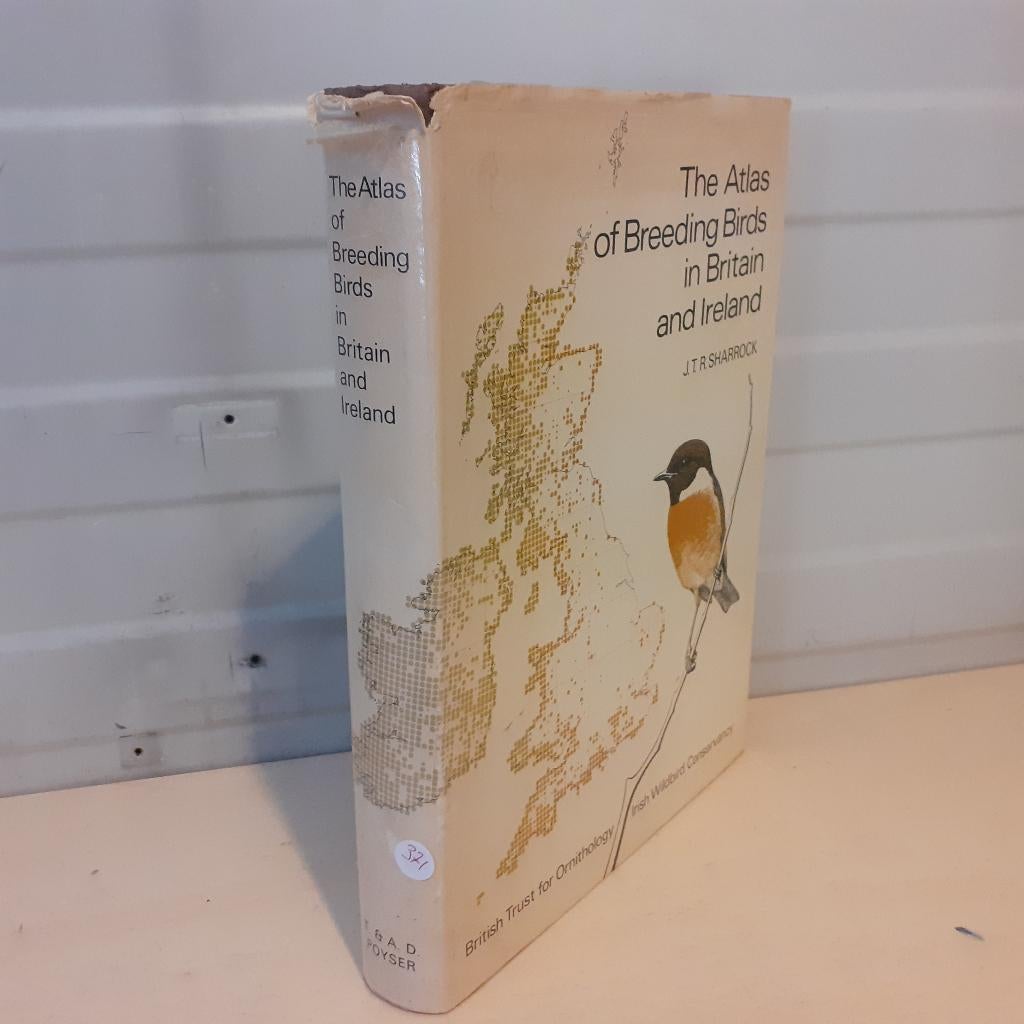 Nr. 371 J.T.R. Sharrock. The Atlas of Breeding Birds in Brit, Ophalen of Verzenden, Gelezen, Vogels, J.T.R. Sharrock