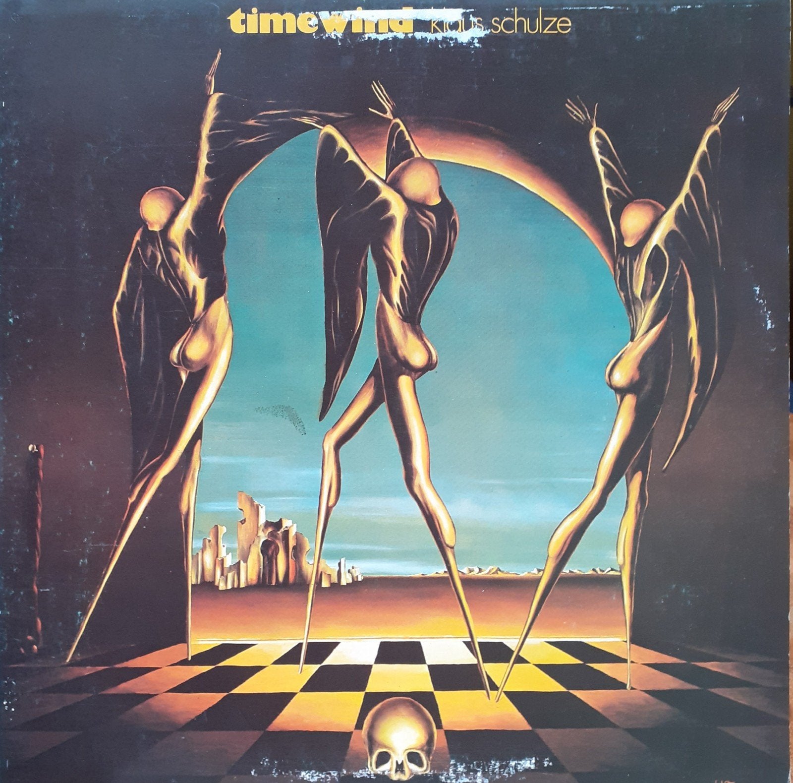 Klaus Schulze - Timewind (LP, 1975) - Elektronische muziek, Cd's en Dvd's, LP, Gebruikt, Originele persing, Ophalen of Verzenden