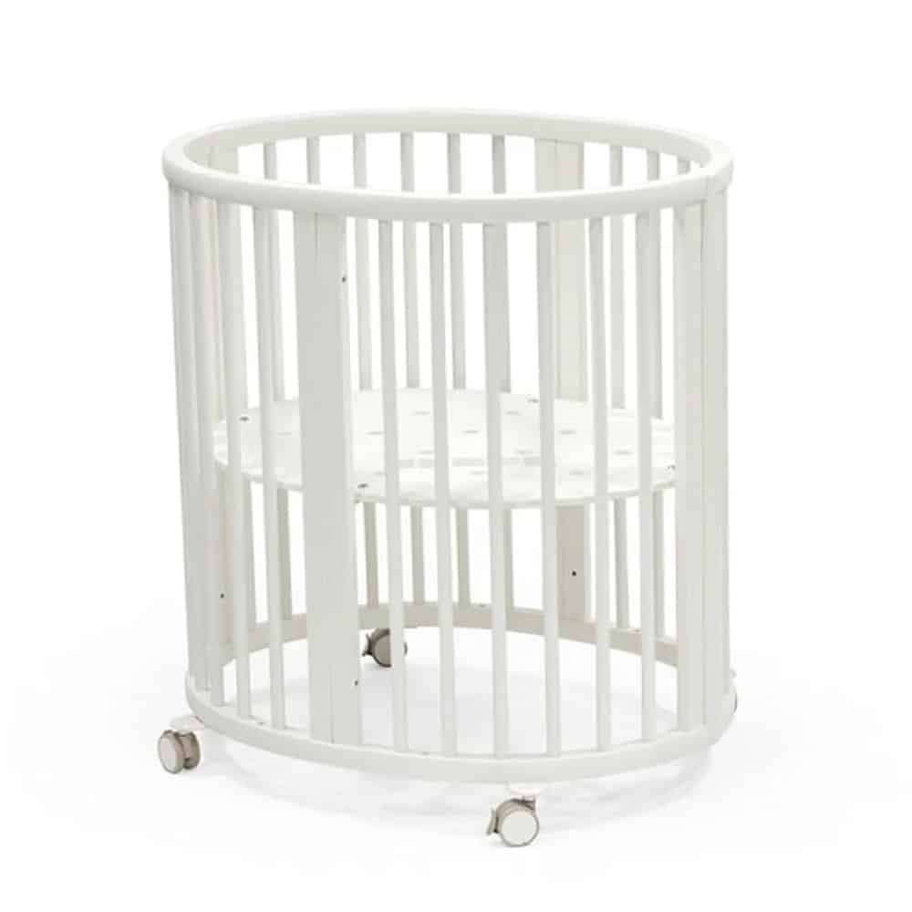 Wieg / Ledikant / Baby bed - Stokke Nooit gebruikt!, Ophalen, Zo goed als nieuw, Minder dan 140 cm, Matras