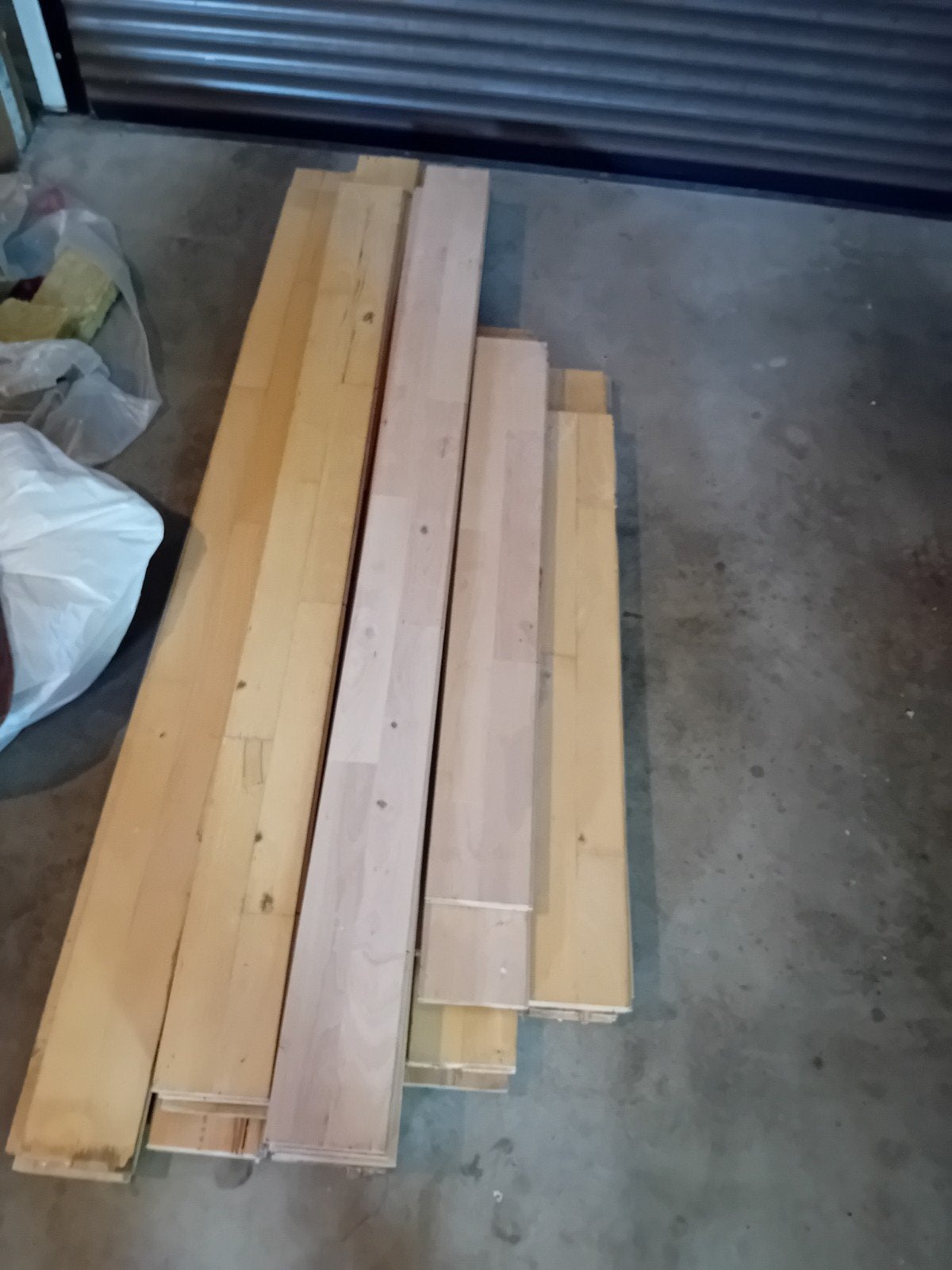 Beukenhouten vloerdelen, Gebruikt, 10 m² of meer, 10 tot 30 cm, Hout