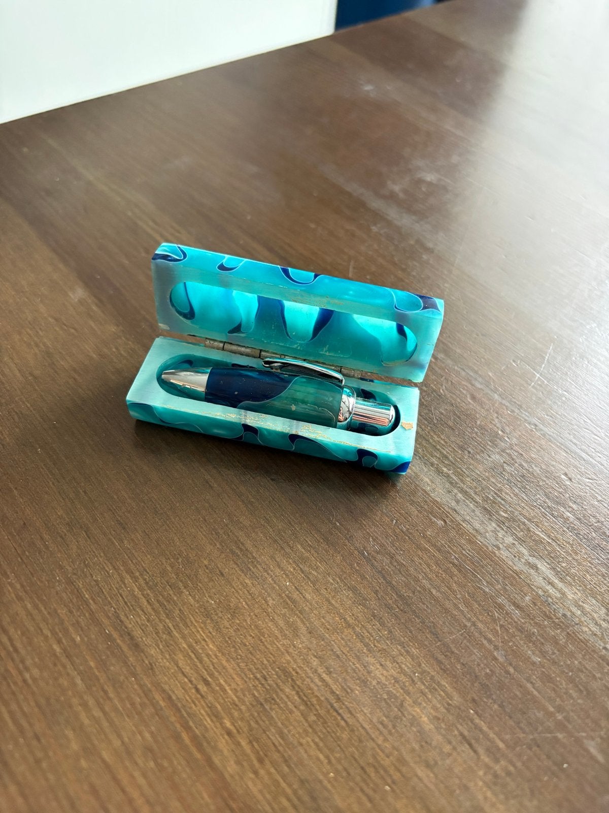 Uniek marble pen, Ophalen of Verzenden, Zo goed als nieuw