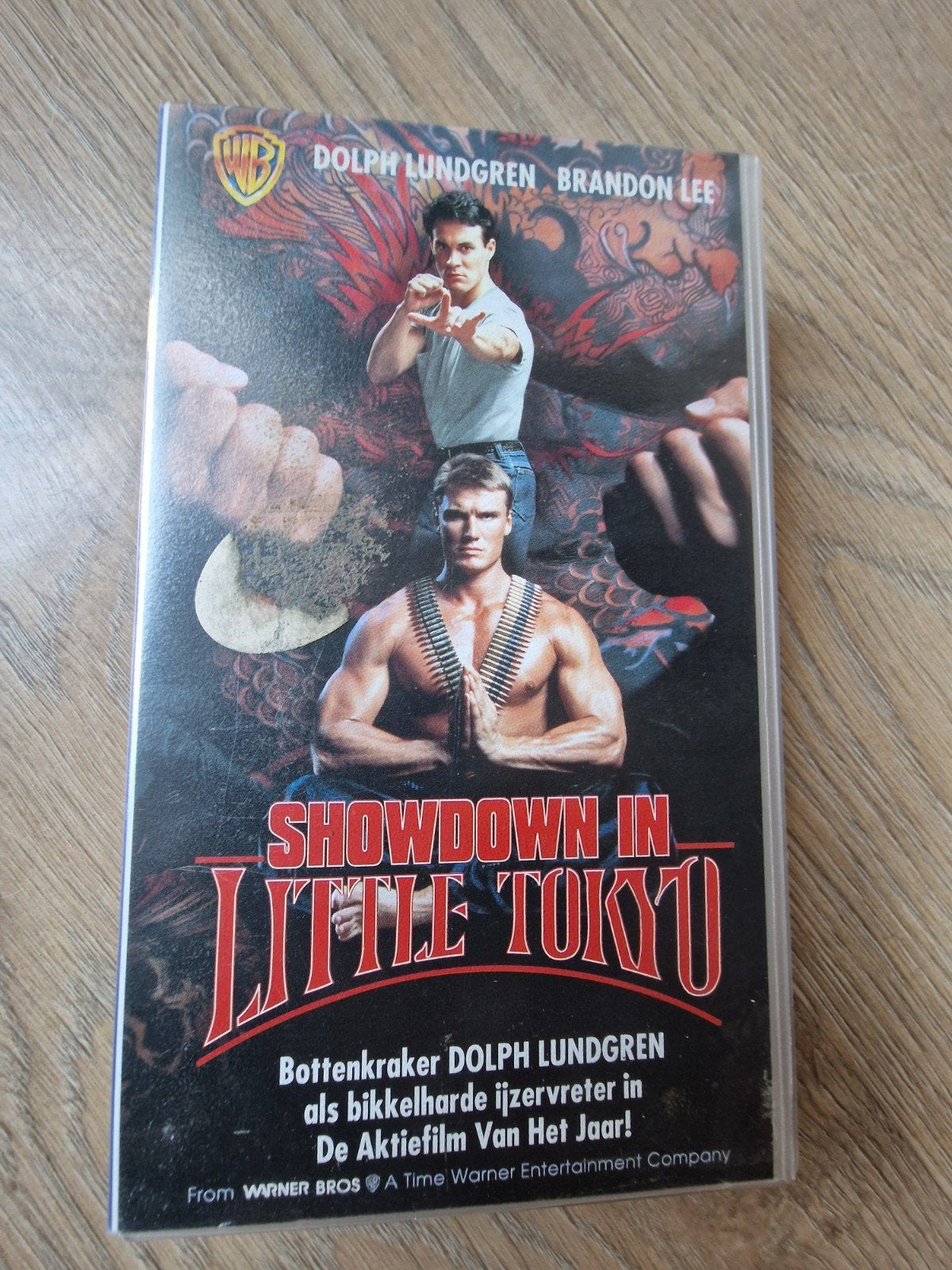 Showdown in Little Tokyo VHS - Dolph Lundgren, Brandon Lee, Vanaf 16 jaar, Ophalen of Verzenden, Gebruikt, Engels