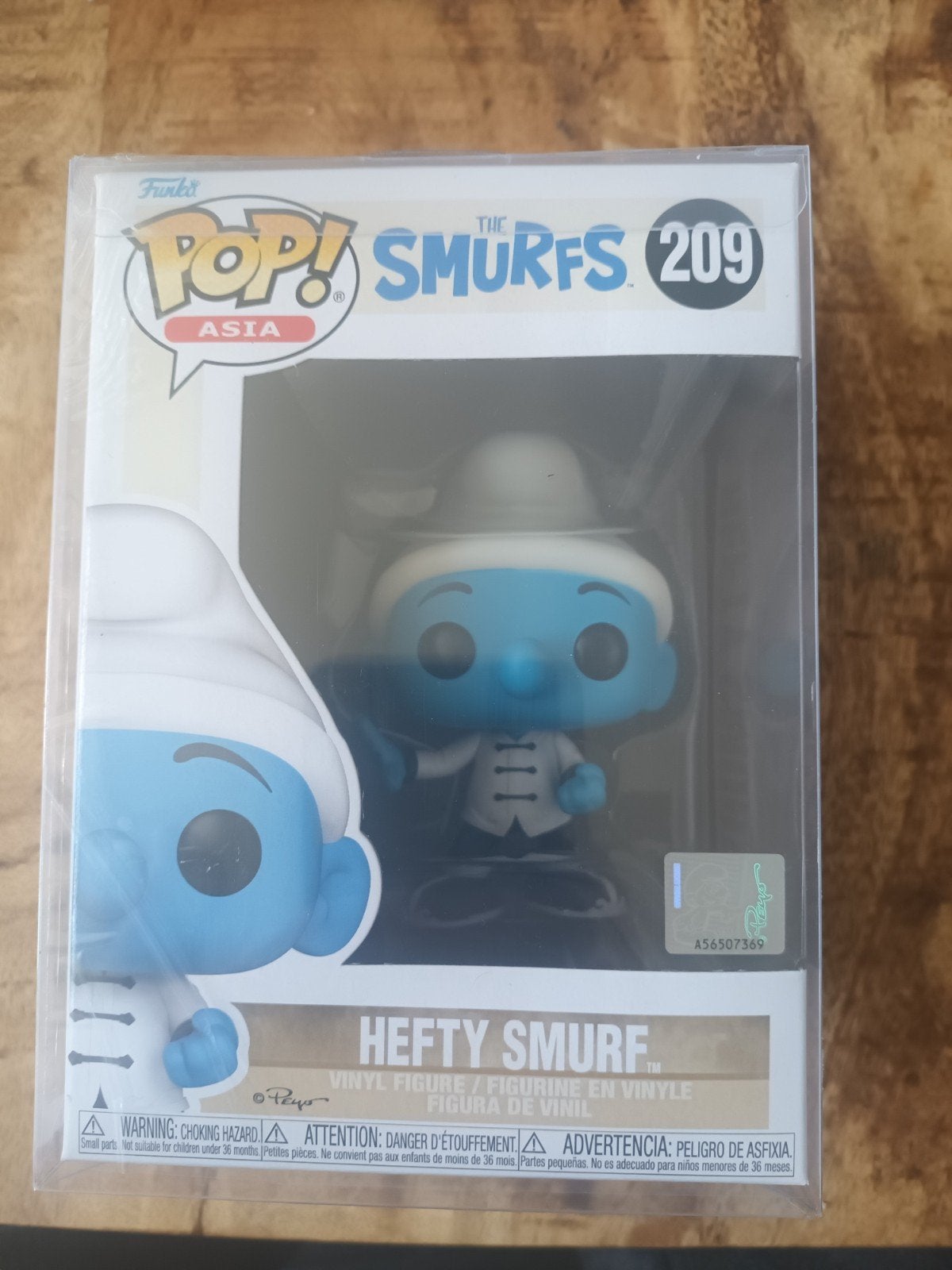 Funko Pop! The Smurfs 209 Hefty Smurf, Ophalen of Verzenden, Nieuw