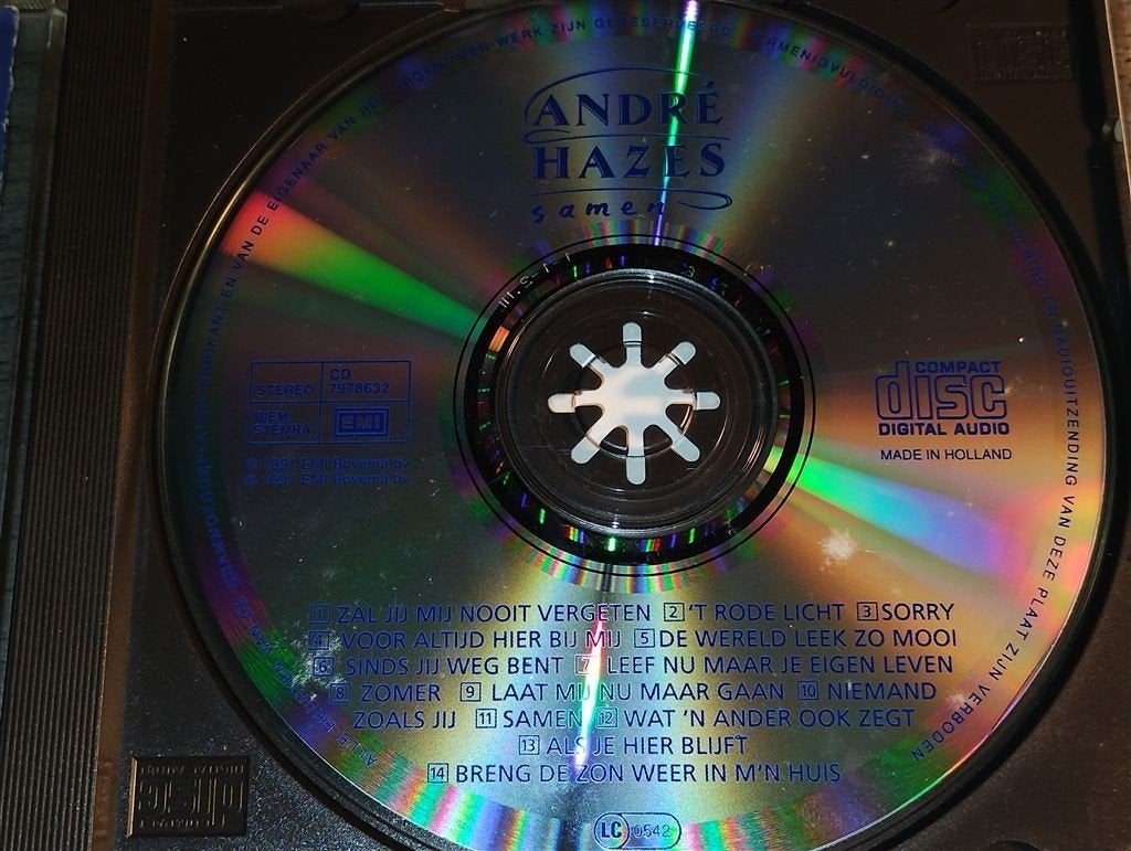 Andre Hazes - Samen, Ophalen of Verzenden, Zo goed als nieuw, Levenslied of Smartlap