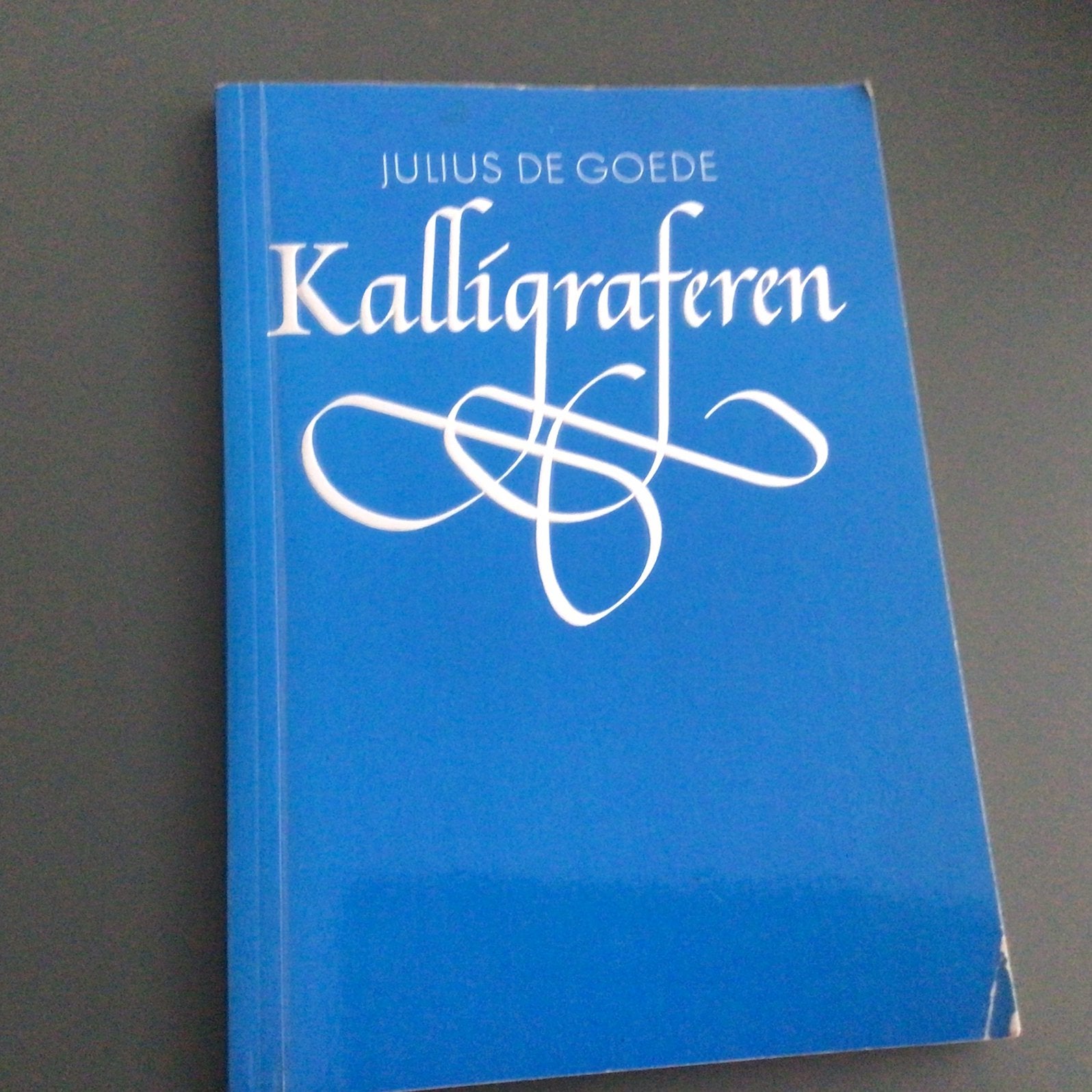 Kalligraferen - Julius De Goede, Ophalen of Verzenden, Gelezen, Tekenen en Schilderen