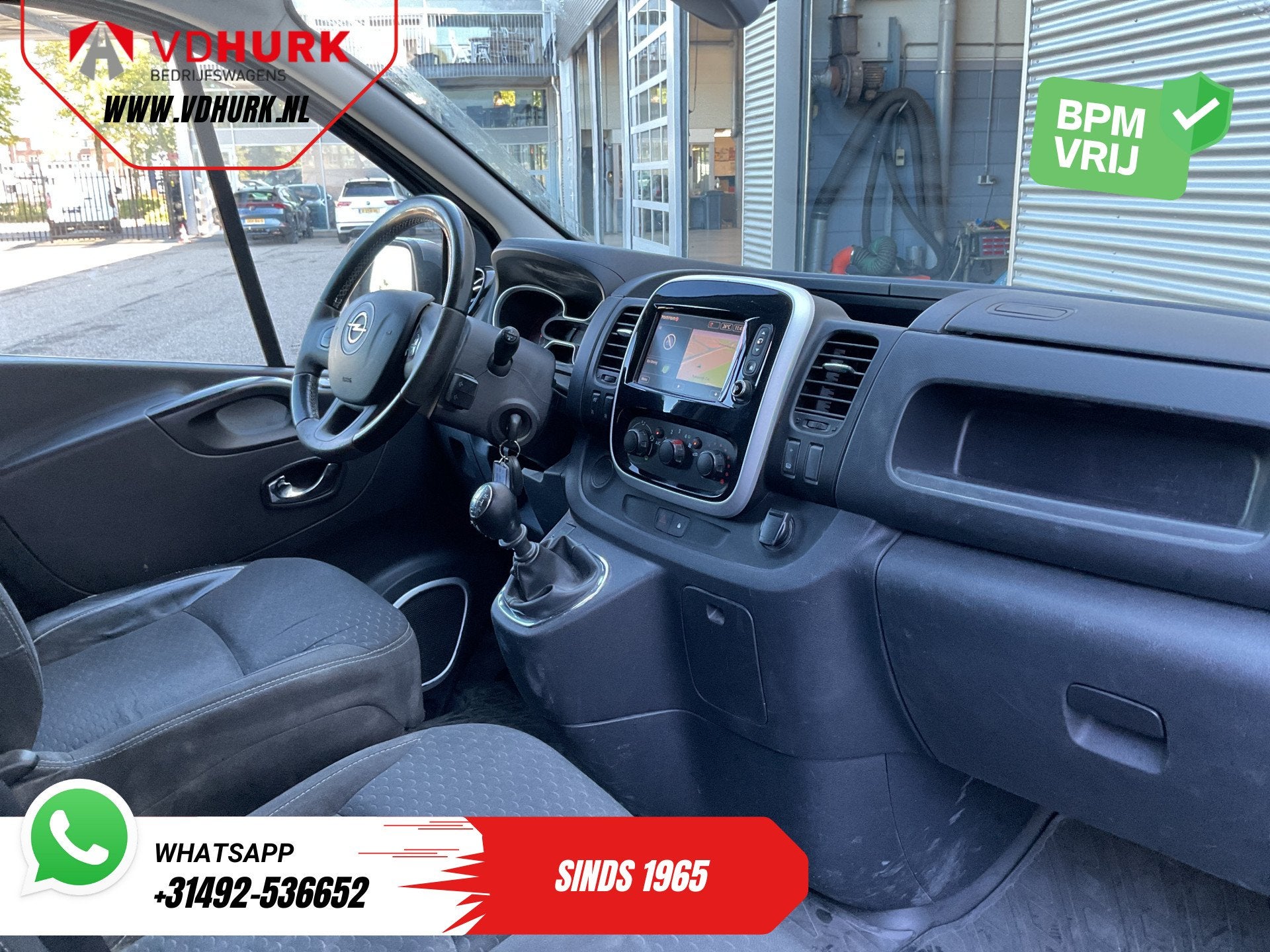 Opel Vivaro 1.6 CDTI L2 MARGE Navi/ Airco/ Camera/ Cruise/ P, Stof, Gebruikt, Euro 6, 4 cilinders