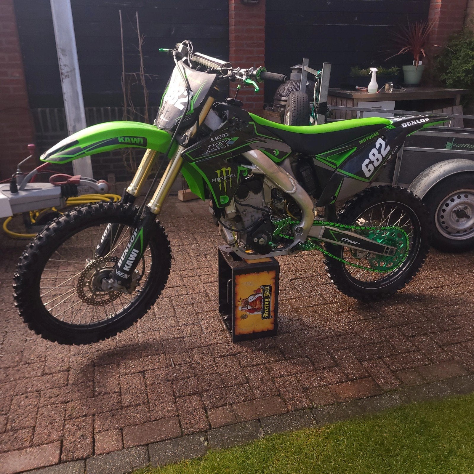 Kawasaki 250cc, start 1x kicken!, Ophalen of Verzenden