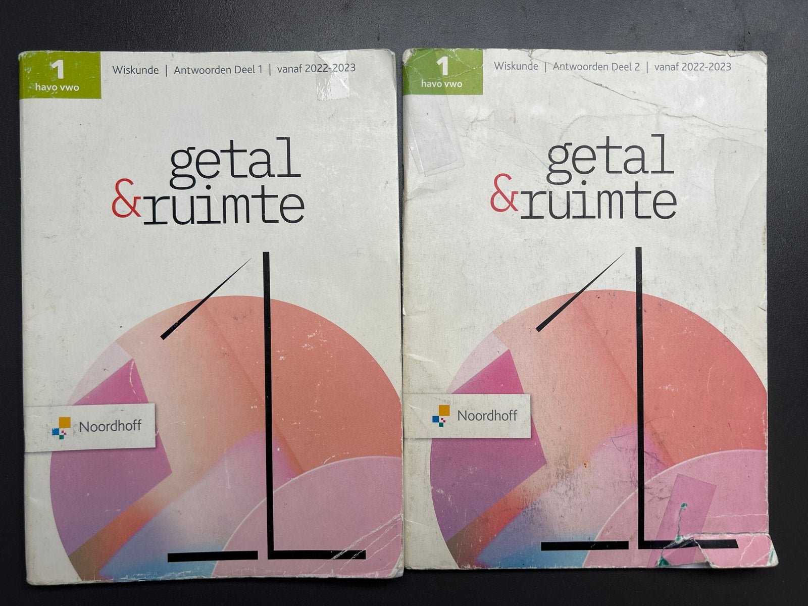 Getal & Ruimte Antwoorden Deel 1 & 2 (13e editie, 2022), Ophalen of Verzenden, Gelezen, HAVO, Wiskunde A