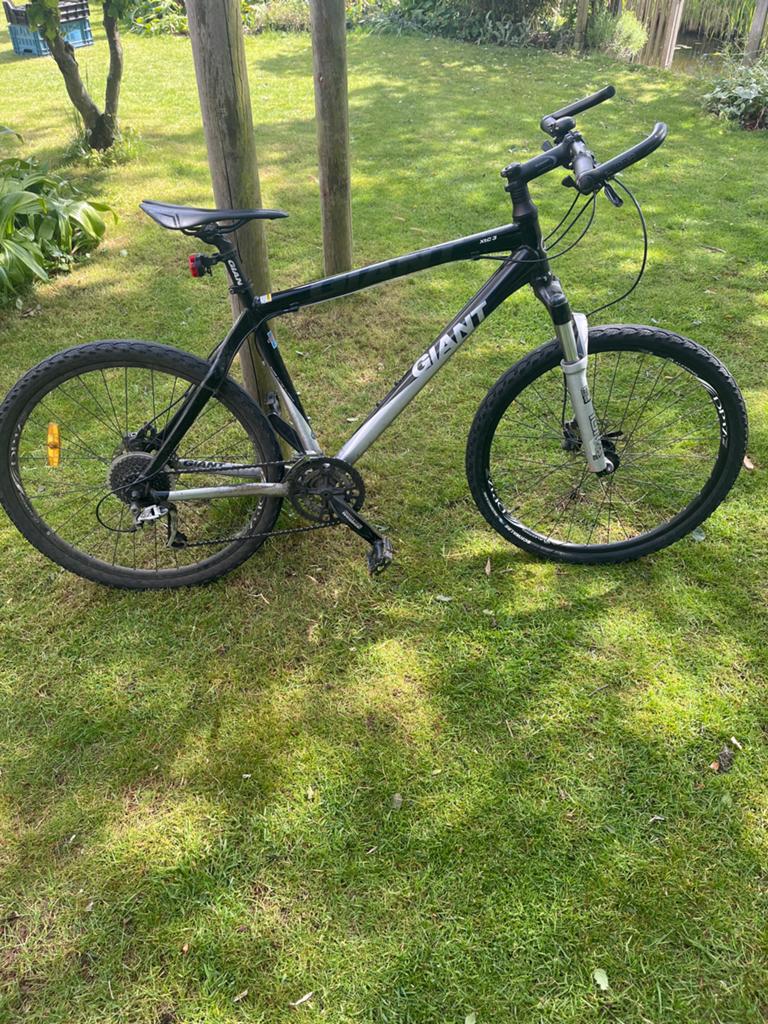 Giant Mountainbike xtc3- Herenfiets met schijfremmen, Fietsen en Brommers, Fietsen | Mountainbikes en ATB, Ophalen, Gebruikt, Hardtail
