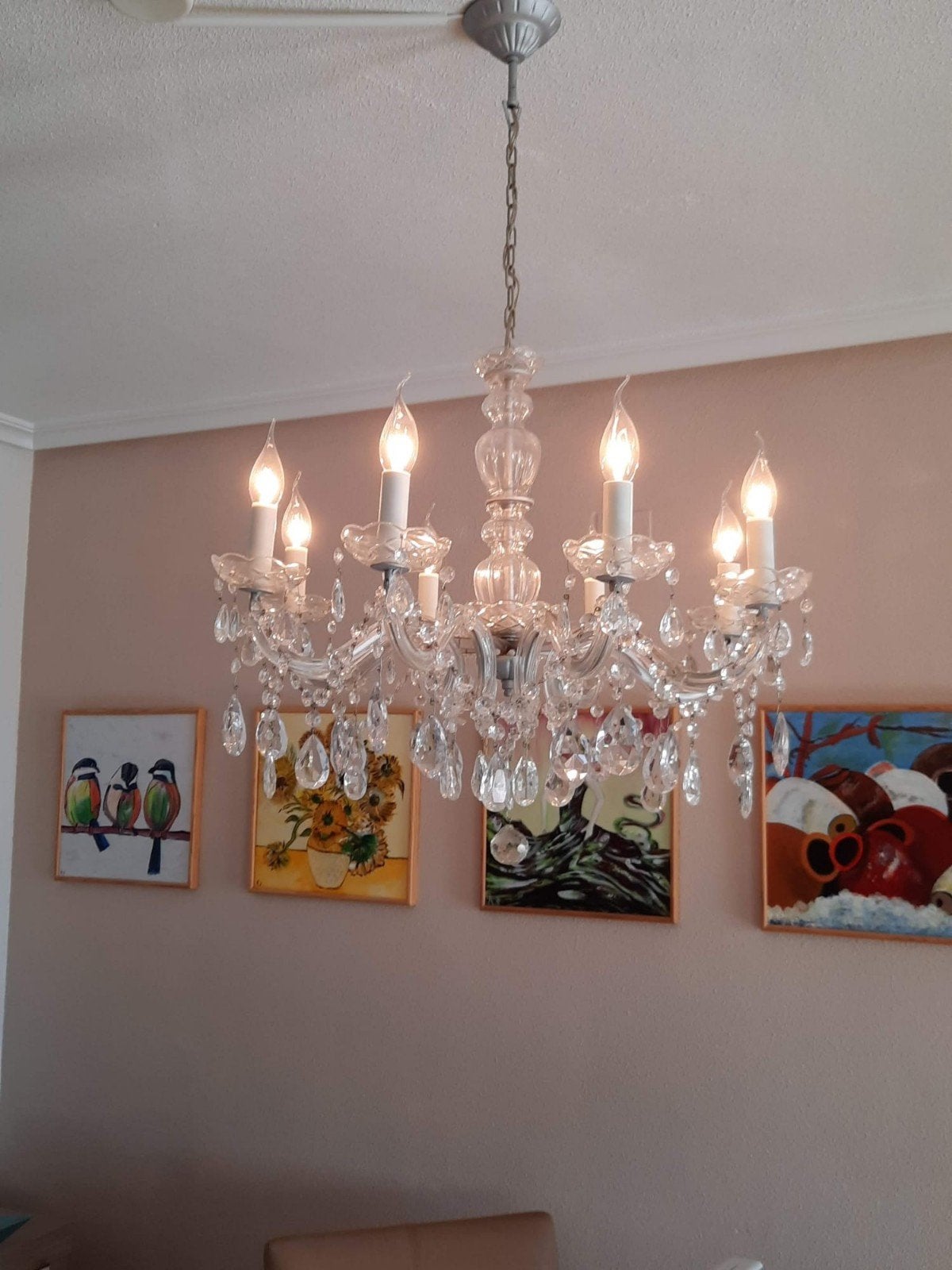 Hanglampen, Ophalen, Gebruikt