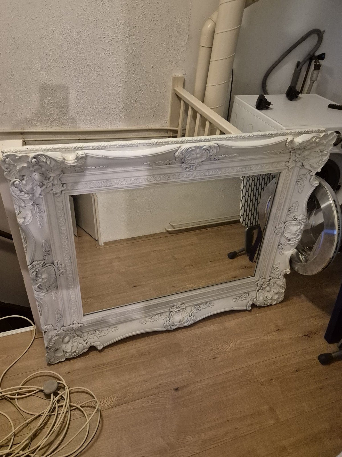mooie grote wandspiegel, Ophalen, Rechthoekig, 100 tot 150 cm