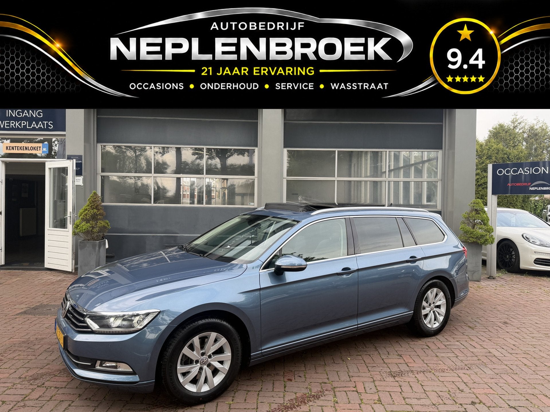 Volkswagen Passat Variant 1.4 TSI Comfortline Business Panod, Dealer onderhouden, Stof, Gebruikt, 4 cilinders