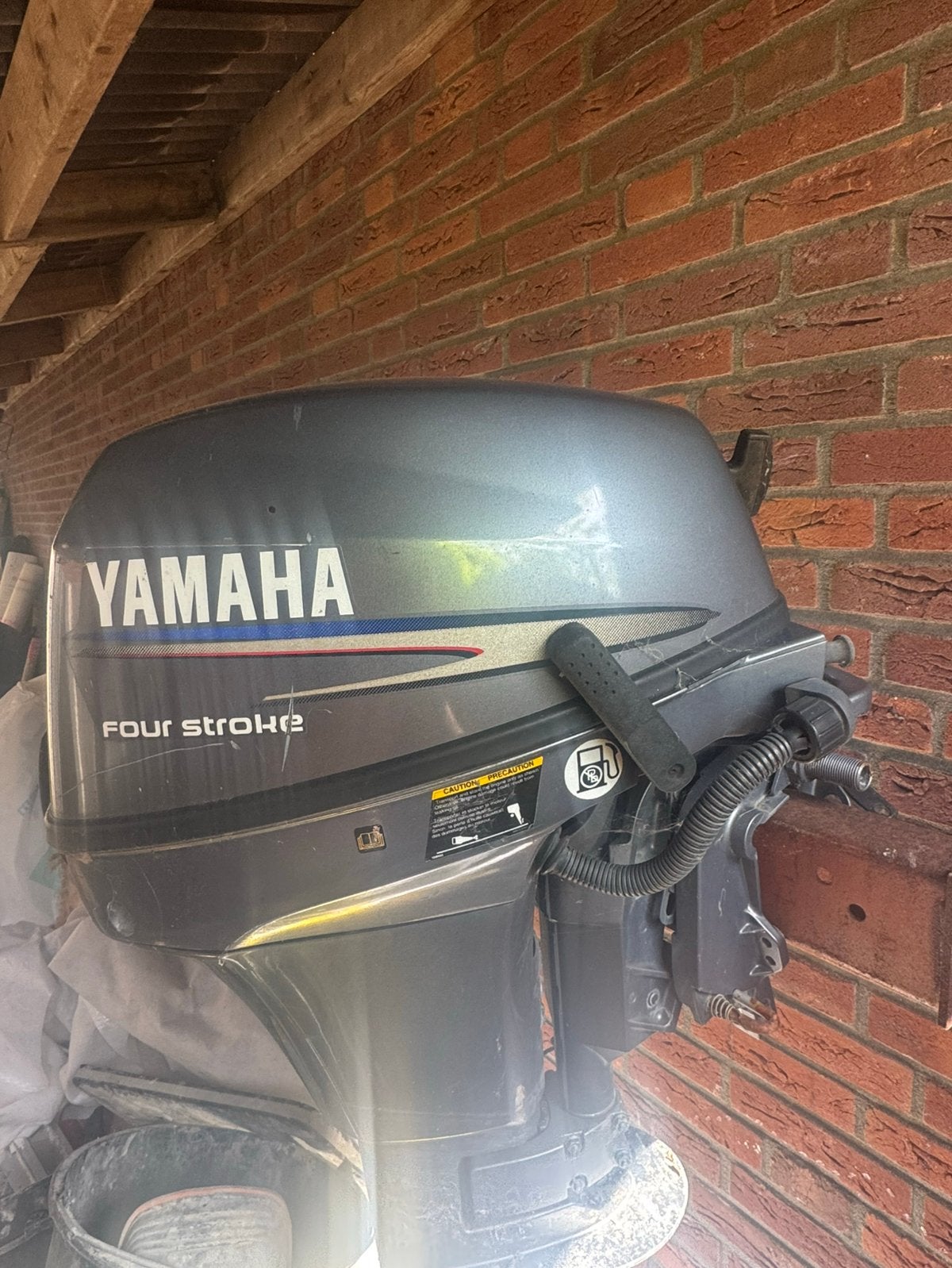 Yamaha 6 pk buitenboord motor 4 takt, Ophalen of Verzenden, Zo goed als nieuw, Benzine, 5 tot 10 pk
