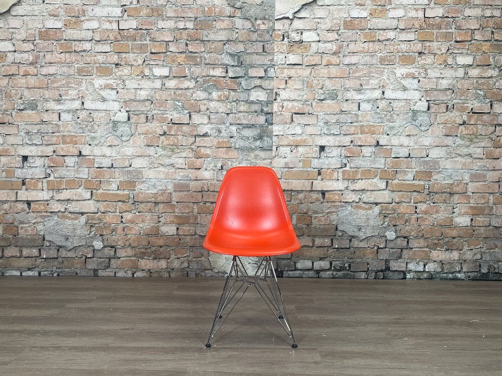 Vitra DSR – Roodoranje kunststof | Charles & Ray Eames, Ophalen, Overige kleuren, Design, Zo goed als nieuw